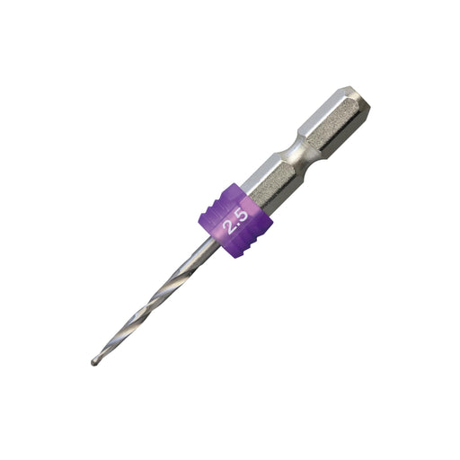 Anex with 2.5mm Short Grip Drill Bit AGKS-025 Anex Tool-Kiichin - The #1 Place for Japanese Goods in Your Hand!
