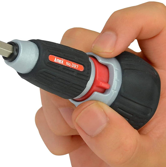 Anex 72 No. 397-D Interchangeable Quick Ball Ratchet Driver-Kiichin - The #1 Place for Japanese Goods in Your Hand!