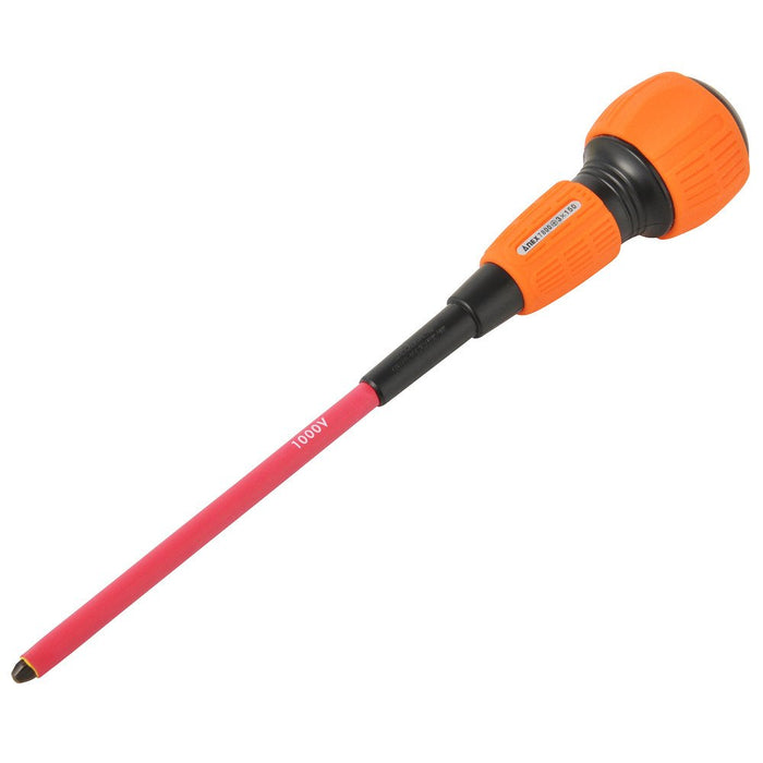 Anex 1000V Compatible Insulated Screwdriver with Ball Grip No.7800-Kiichin - The #1 Place for Japanese Goods in Your Hand!