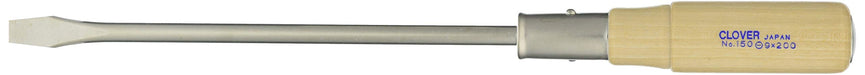 Anex 9X200 No.150 Penetrating Anex Screwdriver with Wooden Handle-Kiichin - The #1 Place for Japanese Goods in Your Hand!