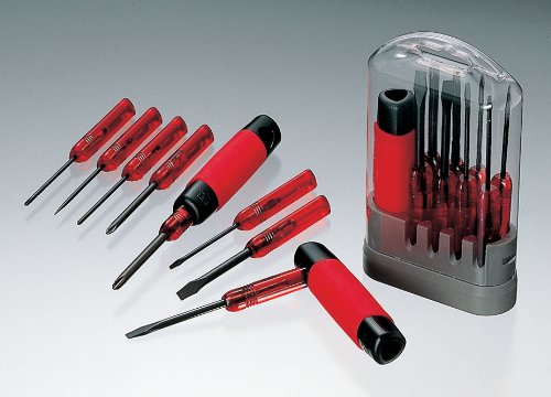 Anex 8-Piece Screwdriver Set with Rubber Grip No. 6900 - Anex Tool-Kiichin - The #1 Place for Japanese Goods in Your Hand!