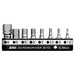 Anex Ultra Short Bit Hex Wrench Set of 8 with Holder 1.5-8mm - AK-51P-B8H1-Kiichin - The #1 Place for Japanese Goods in Your Hand!