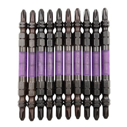 Anex Black Dragon Double Head Slim Tough Bit 10pc Set Anex Abrs-14M Tool-Kiichin - The #1 Place for Japanese Goods in Your Hand!