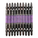 Anex Black Dragon Double Head Slim Tough Bit 10pc Set Anex Abrs-14M Tool-Kiichin - The #1 Place for Japanese Goods in Your Hand!