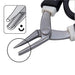 Anex Yatco Sus410 Grip Pin Bending Tool 135mm No.256-Kiichin - The #1 Place for Japanese Goods in Your Hand!