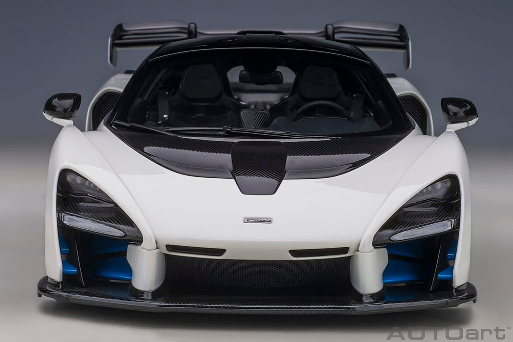 Autoart 1/18 Scale White McLaren Senna Model Car Finished Product 76075-Kiichin - The #1 Place for Japanese Goods in Your Hand!