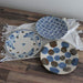 Awasaka Blue Arabesque Dinner Plate - Elegant Fine Ceramic Dish-Kiichin - The #1 Place for Japanese Goods in Your Hand!