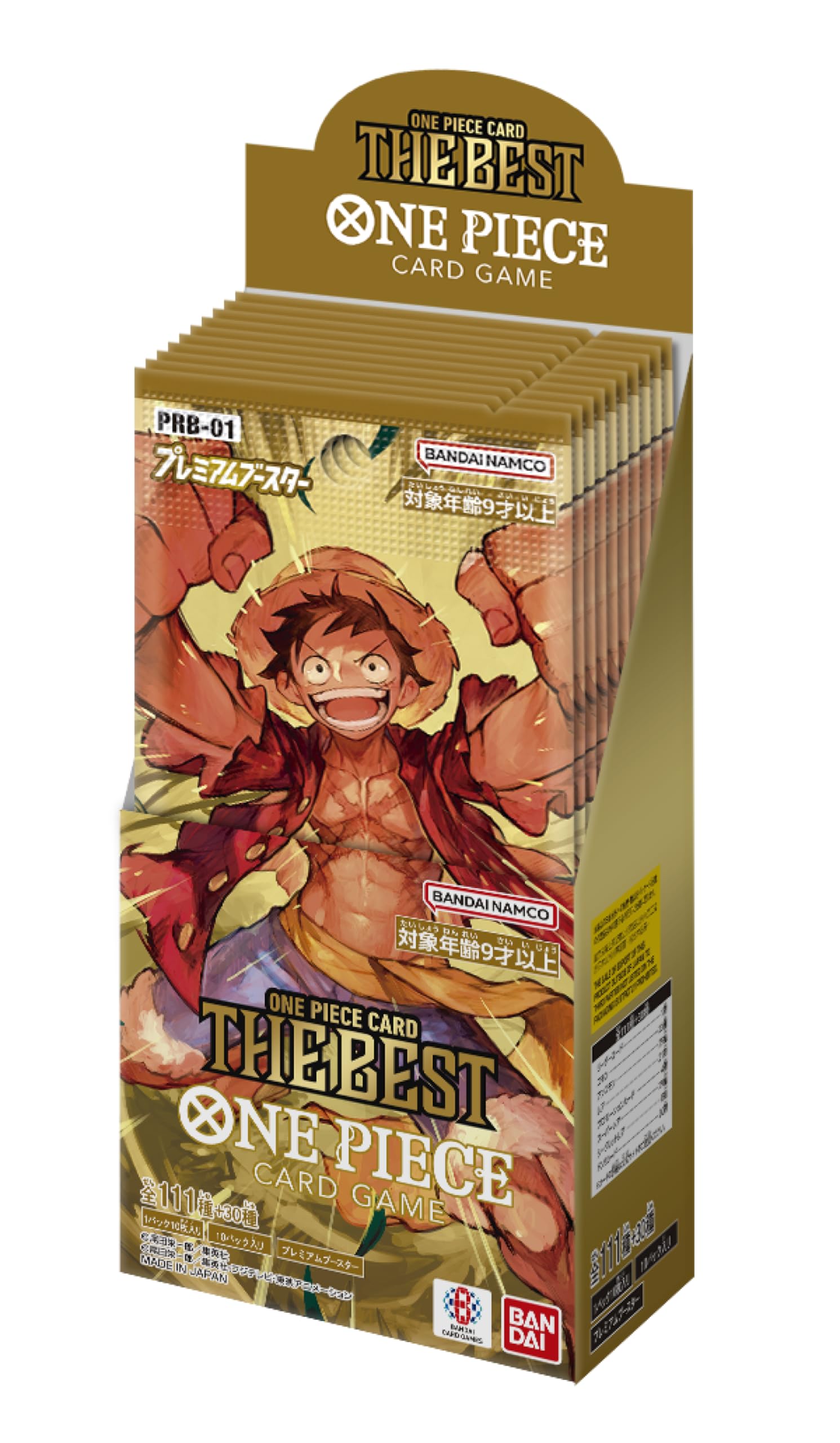 One Piece PRB-01 The Best Premium Booster Box (Japanese) One Piece PRB-01 The Best Premium Booster Box (Japanese)