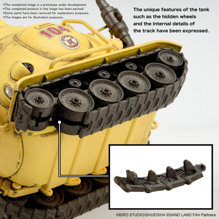 Bandai Spirits 1/35 Sand Land Royal Tank Corps No.104-Kiichin - The #1 Place for Japanese Goods in Your Hand!