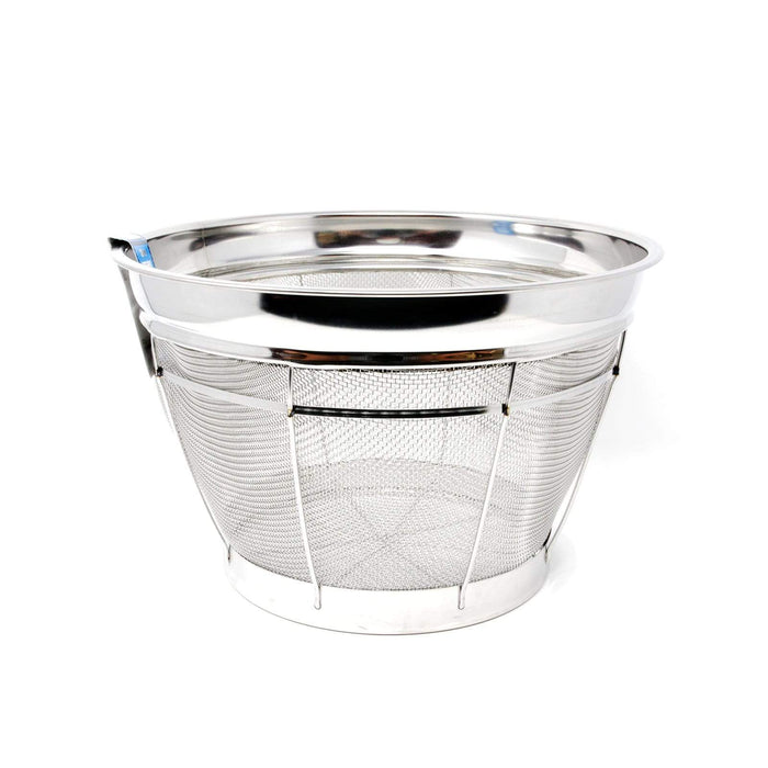 Benkei Japan Stainless Steel Rice Colander - 37.5Cm Heavy Duty-Kiichin - The #1 Place for Japanese Goods in Your Hand!