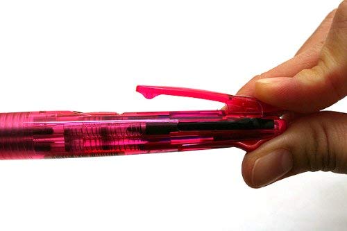 Zebra Multicolor Clip-On G Pen Set - Pink 4 Colors A3 B4 Series-Kiichin - The #1 Place for Japanese Goods in Your Hand!