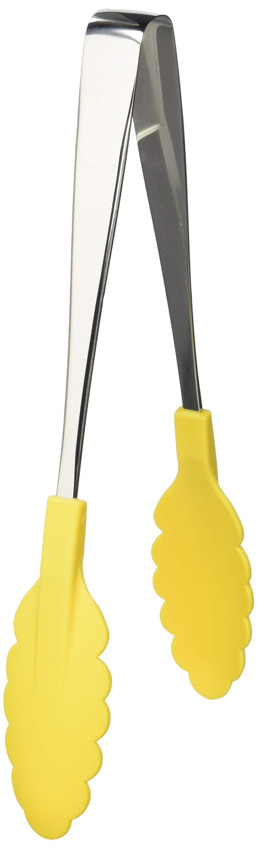 Endo Shoji Yellow Heat-Resistant Antibacterial Tongs Stainless Steel Tip-Kiichin - The #1 Place for Japanese Goods in Your Hand!