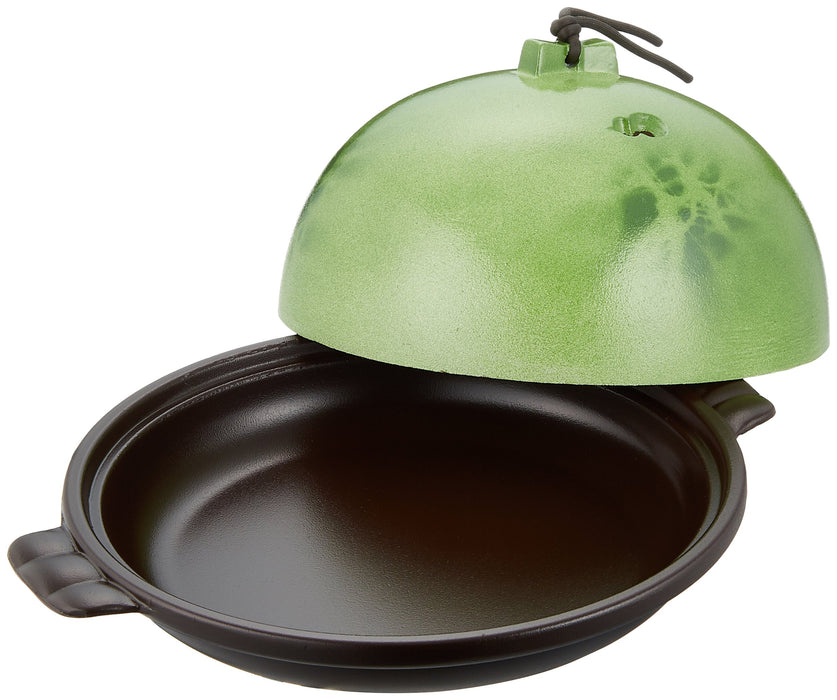 Endo Shoji Medium Takase Ceramic Pot Wakakusa Aluminum Made in Japan-Kiichin - The #1 Place for Japanese Goods in Your Hand!