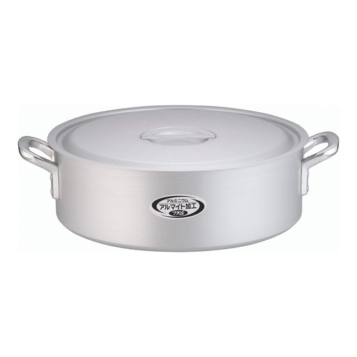 Endo Shoji 45cm Commercial Tkg Outer Ring Pot Anodized Aluminum Japan Made-Kiichin - The #1 Place for Japanese Goods in Your Hand!