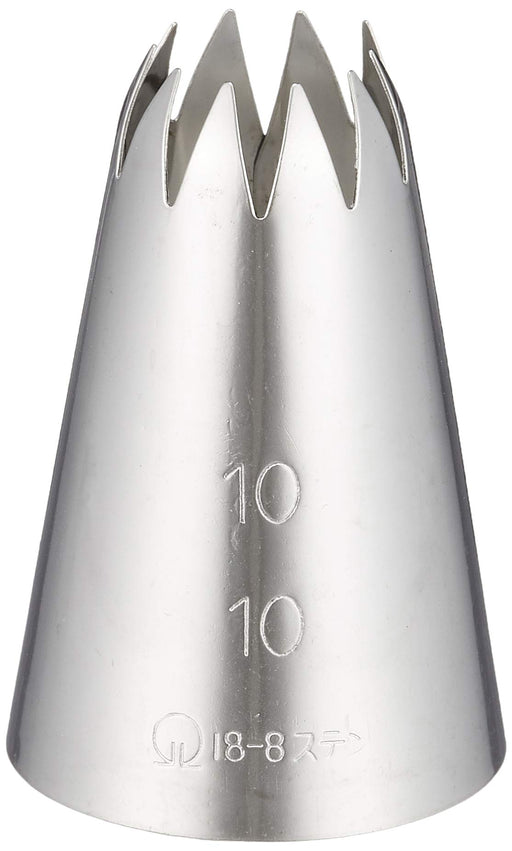 Endo Shoji Flower Nozzle Set 10 Pieces No.10 Stainless Steel Japan Made-Kiichin - The #1 Place for Japanese Goods in Your Hand!