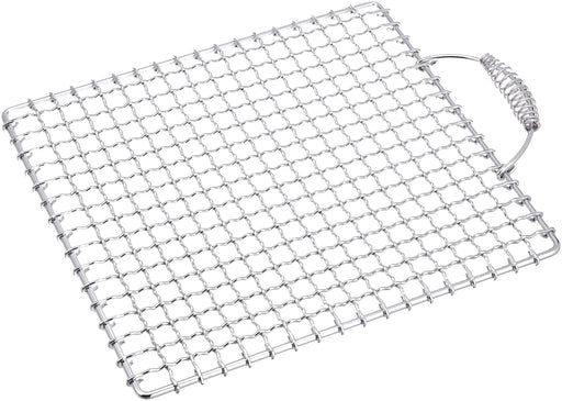Endo Shoji Taflos No. 24 Professional Grilling Net with Spring Handle Japan-Kiichin - The #1 Place for Japanese Goods in Your Hand!