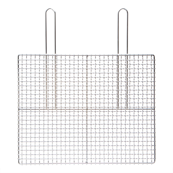 Baker Depot Endo Shoji No. 45 Double Handle Grilling Net Chrome-Plated Iron-Kiichin - The #1 Place for Japanese Goods in Your Hand!
