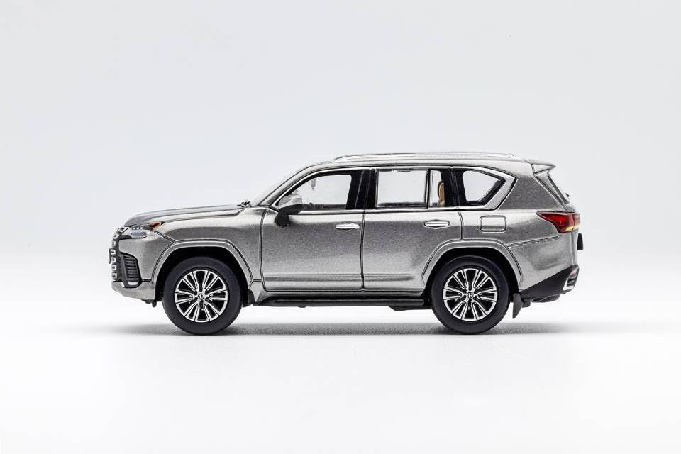 Gaincorp Products Lexus LX600 1/64 LHD Gray Model Car-Kiichin - The #1 Place for Japanese Goods in Your Hand!