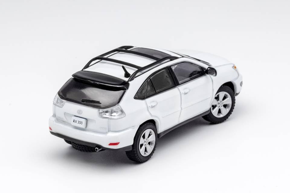 Gaincorp Products Lexus RX 300 1/64 Diecast Model White 2003 Version-Kiichin - The #1 Place for Japanese Goods in Your Hand!