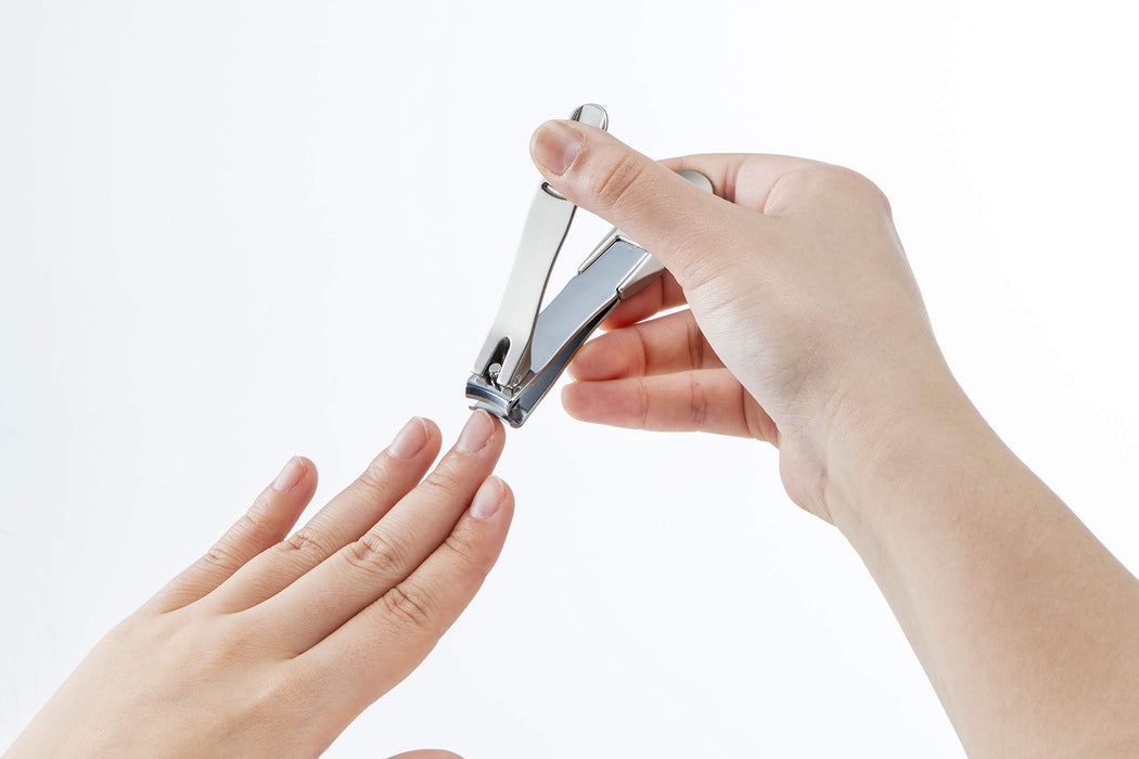Green Bell Craftsmanship Japanese Stainless Steel Curved Nail Clippers Made in Japan