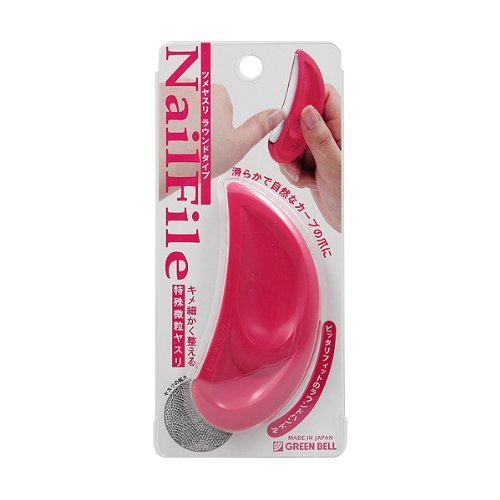 Green Bell Masterful Skills Nail File Land Type Rose PSG002 Manicure Tool