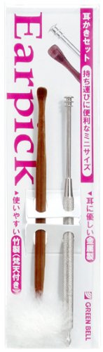 Green Bell Craftsmanship Paragon Shining Girls Earpick Set Psg-029