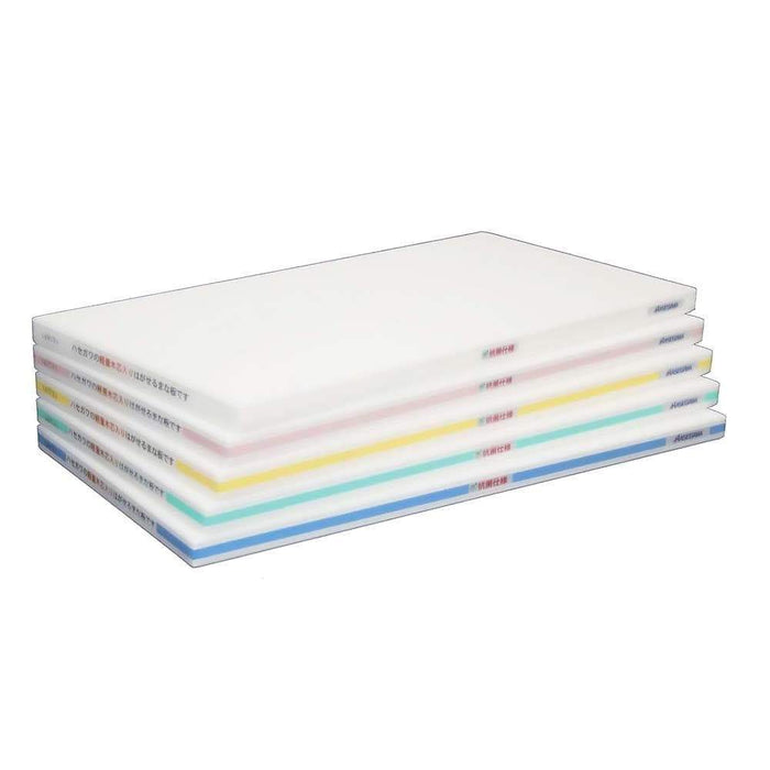 Hasegawa Wood Core Polyethylene Peelable Cutting Board - Yellow, 500x300mm-Kiichin - The #1 Place for Japanese Goods in Your Hand!