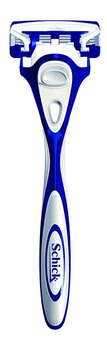 Schick Hydro 5 Combo Pack - Holder with Blade 4 Replacement Blades Skin Guard Blue-Kiichin - The #1 Place for Japanese Goods in Your Hand!