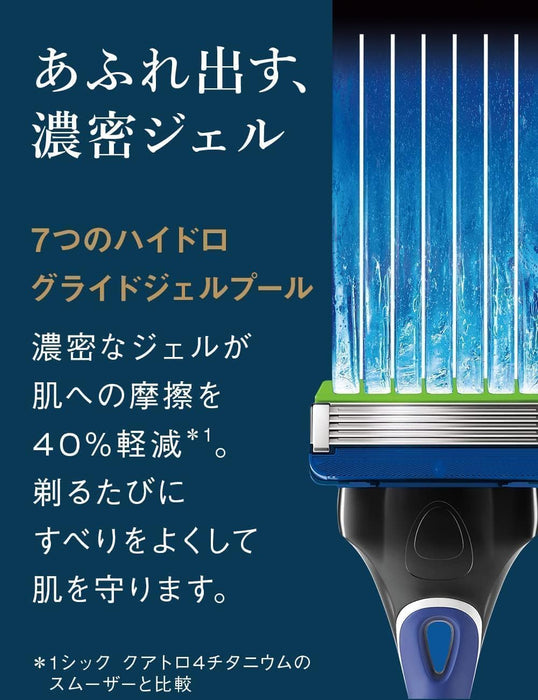 Schick Hydro 5 Sensitive Skin Premium Replacement Blades 8 Pack - Blue-Kiichin - The #1 Place for Japanese Goods in Your Hand!