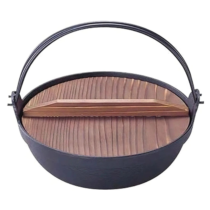 Iwachu Nambu Cast Iron Hot Pot 30cm - Premium Quality Cooking Essential-Kiichin - The #1 Place for Japanese Goods in Your Hand!