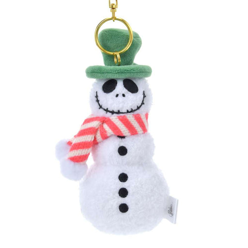 Japan Disney Store Jack Skellington Plush Keychain with Snowmen Theme-Kiichin - The #1 Place for Japanese Goods in Your Hand!