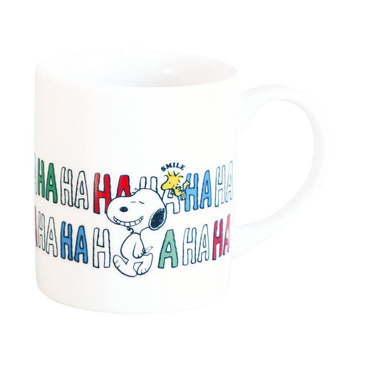 Kanesho Pottery Peanuts Snoopy Woodstock Mug 300ml Hahaha Series Japan-Kiichin - The #1 Place for Japanese Goods in Your Hand!