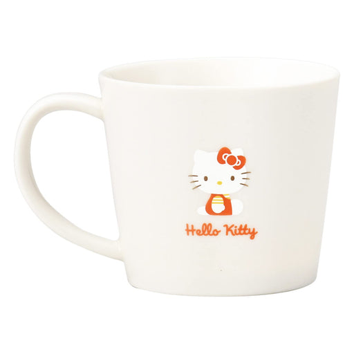 Kanesho Pottery Hello Kitty Mug 280ml White Made in Japan-Kiichin - The #1 Place for Japanese Goods in Your Hand!