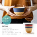 Kano Gentle Color Walnut Soup Bowl 79599 - Microwave & Dishwasher Safe Japan-Kiichin - The #1 Place for Japanese Goods in Your Hand!