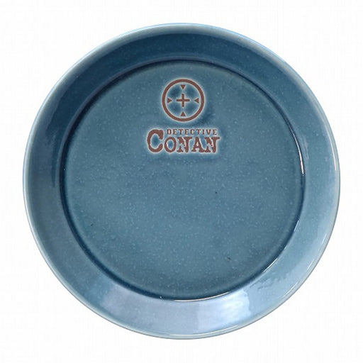 Kanesho Pottery Detective Conan Plate 14cm Blue Scope Pattern 034155-Kiichin - The #1 Place for Japanese Goods in Your Hand!