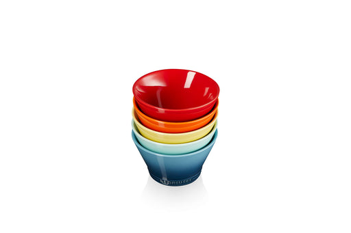 Le Creuset Rainbow 5-Piece Medium Bowl Set Official Japanese Product-Kiichin - The #1 Place for Japanese Goods in Your Hand!
