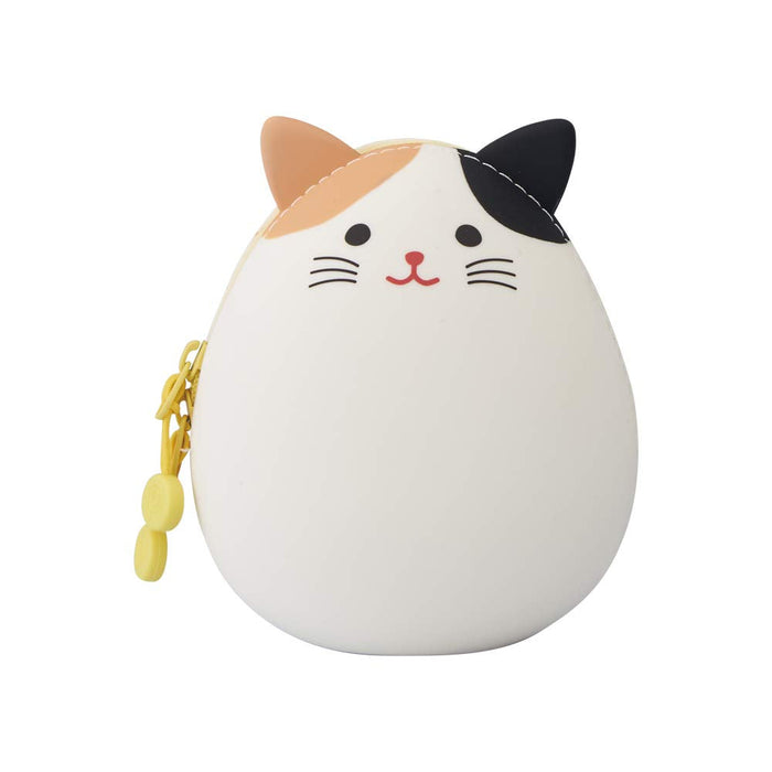Lihit Lab Japan Egg Pouch Mikeneko A7782-7 Compact Storage Solution-Kiichin - The #1 Place for Japanese Goods in Your Hand!