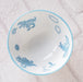 Minoru Pottery Dinosaur Kids Bowl White - Durable and Fun Design-Kiichin - The #1 Place for Japanese Goods in Your Hand!