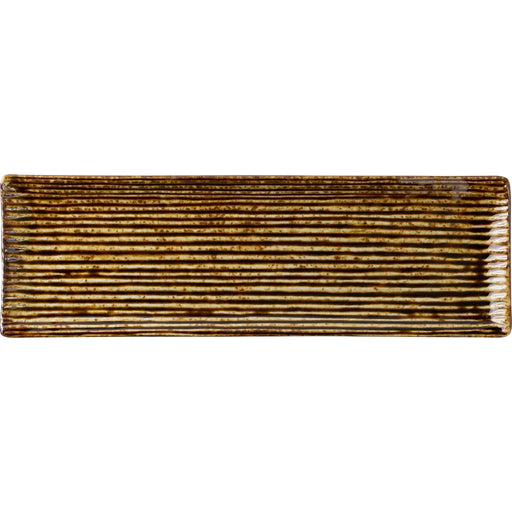 Minoru Touki Lightweight Shinogi Long Rectangular Plate Ame 009-716501-Kiichin - The #1 Place for Japanese Goods in Your Hand!