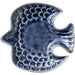 Minoru Pottery Mino Ware Indigo Tri-Shaped 120 Plate Dinky Collection-Kiichin - The #1 Place for Japanese Goods in Your Hand!