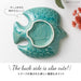 Minoru Pottery Mino Ware Indigo Tri-Shaped 120 Plate Dinky Collection-Kiichin - The #1 Place for Japanese Goods in Your Hand!