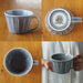 Minoru Pottery Mino Ware Gray Mebole Soup Cup Durable Ceramic Tableware-Kiichin - The #1 Place for Japanese Goods in Your Hand!