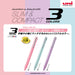 Mitsubishi Pencil Jet Stream Slim Compact 3-Color Ballpoint Pen 0.38 Lavender-Kiichin - The #1 Place for Japanese Goods in Your Hand!