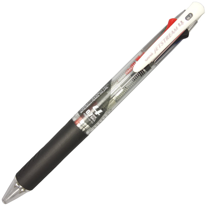Mitsubishi Pencil Jet Stream 4 Color 0.7 Ballpoint Pen Transparent and Easy to Write-Kiichin - The #1 Place for Japanese Goods in Your Hand!