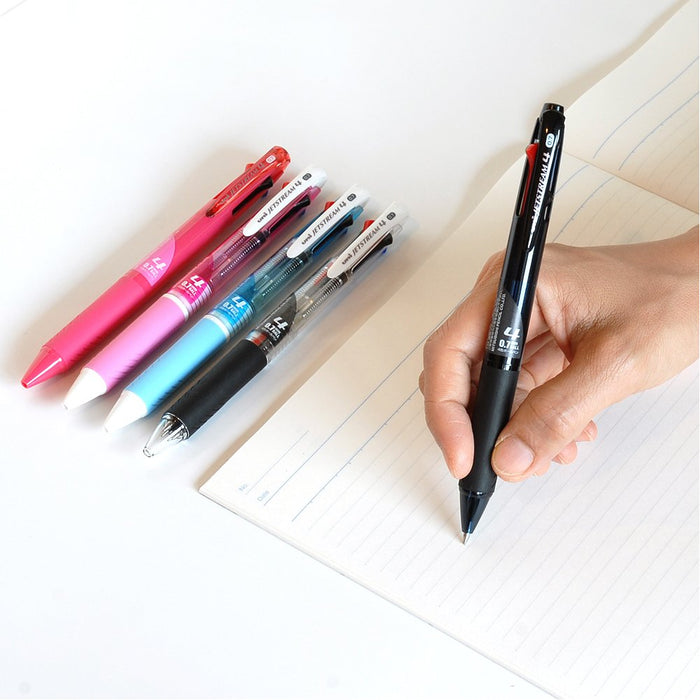Mitsubishi Pencil Jet Stream 4 Color 0.7 Ballpoint Pen Transparent and Easy to Write-Kiichin - The #1 Place for Japanese Goods in Your Hand!