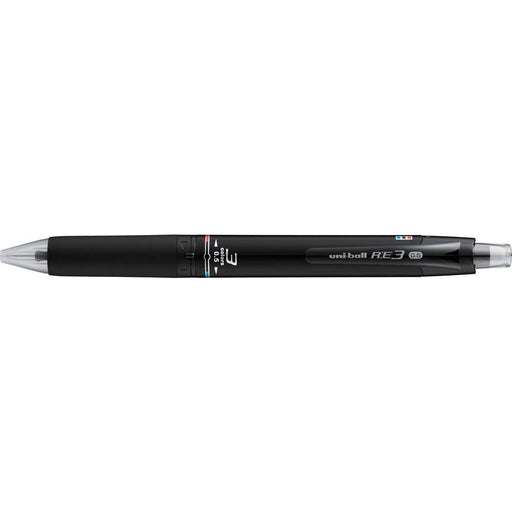 Mitsubishi Pencil Uniball Re3 Erasable Ballpoint Pen 3 Color 0.5 Black Shaft-Kiichin - The #1 Place for Japanese Goods in Your Hand!