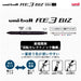 Mitsubishi Pencil Erasable Uniball Re3 Biz 0.5mm 3-Color Ballpoint Pen Turquoise-Kiichin - The #1 Place for Japanese Goods in Your Hand!