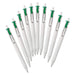 Mitsubishi Pencil Uniball One Gel Ballpoint Pen 0.38mm Green 10 Pieces Pack-Kiichin - The #1 Place for Japanese Goods in Your Hand!