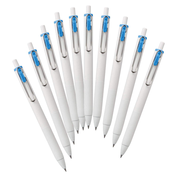 Mitsubishi Pencil Gel Ballpoint Uniball One 0.38 Light Blue 10 Pack-Kiichin - The #1 Place for Japanese Goods in Your Hand!