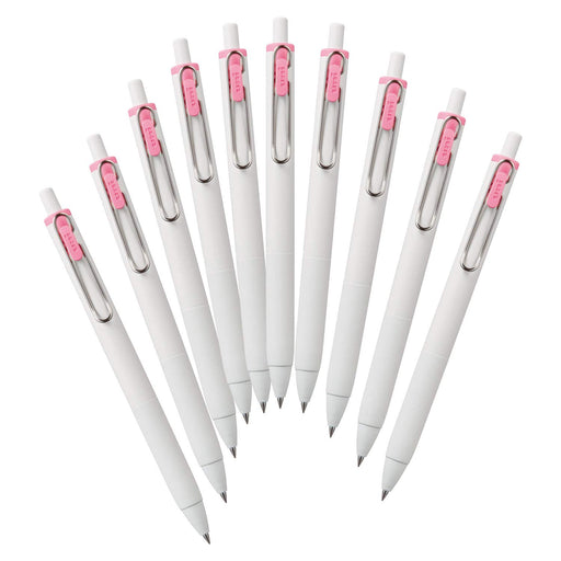 Mitsubishi Pencil Uniball One Gel Ballpoint Pen 0.5 Light Pink 10 Pack-Kiichin - The #1 Place for Japanese Goods in Your Hand!